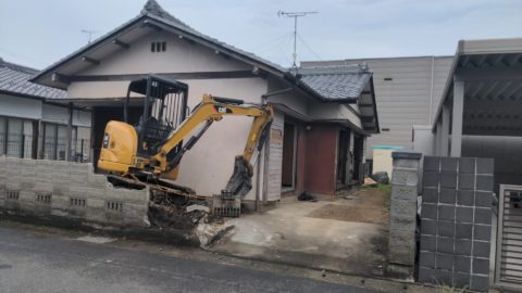 関市Ｕ様邸解体工事